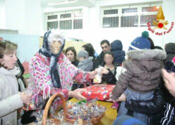 Festa della Befana ai bambini di Crotone