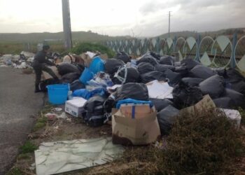 Crotone, una discarica a due passi dal supermercato