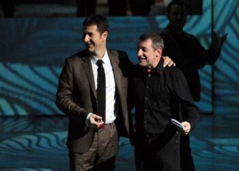 Sanremo 2014, Wilma Pipicelli omaggia il regista Duccio Forzano