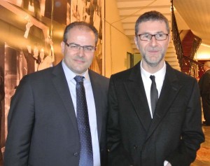 Michele Affidato e Fabio Fazio