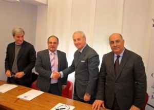 Rappresentanti di CNA Cosenza ed Equitalia