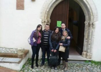 Il Rotaract Rossano in visita al Codex Purpureus