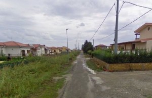 Via Spighe in contrada Margherita