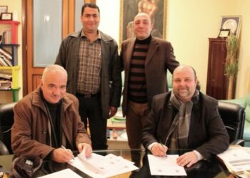 Crotone guarda al Mediterraneo, Provincia firma protocollo con comune palestinese