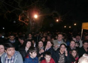 Focareddi San Giuseppe, centinaia di persone alla tenuta dei Caparra