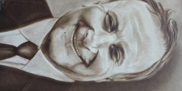 Ciro’ Marina, un dipinto speciale per il prof. Giuseppe Ferrari