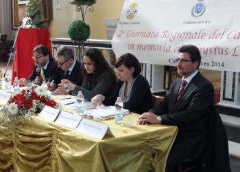 Dalla Regione Calabria Encomio per Lilio