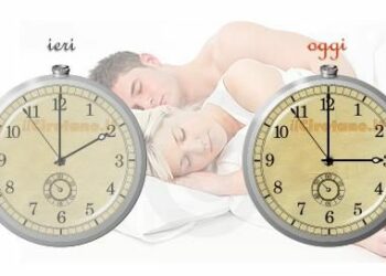 Oggi e’ tornata l’ora legale, bisogna spostare le lancette avanti di un’ora
