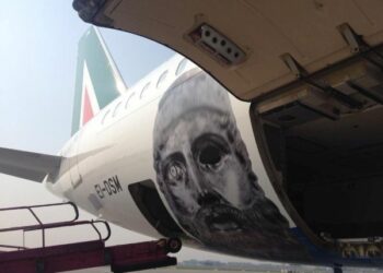 Quei Bronzi sugli aerei dell’Alitalia…