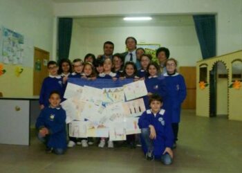 Rotaract Corigliano, laboratorio di disegno coi i bambini