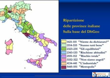 Fisco, Calabria a ‘rischio totale’ nella mappa dell’Agenzia Entrate