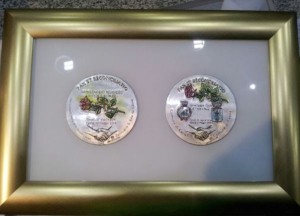 Medaglie commemorative gemellaggio Cariati-Cascia