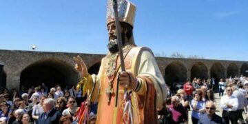 Ciro’ Marina aspetta San Cataldo: in restauro la statua del santo