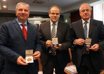 Consegnata la medaglia del Senato a Michele Affidato