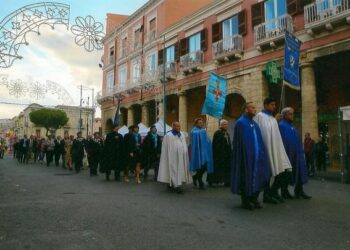 Delegazione dell’Anioc alla festa della ‘Madonna di Capocolonna’