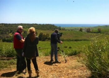 Telecamere della Rai a Ciro’ Marina
