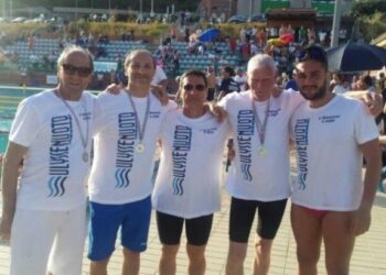 Nuoto, 11 medaglie per la Lacinia all’Ulysse Master Speed di Messina