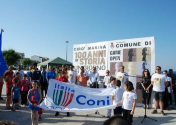 100 anni del Coni a Ciro’ Marina