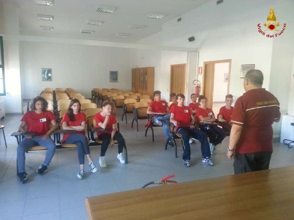 Crotone, VVF: anche quest’anno il progetto ‘Campo Giovani’