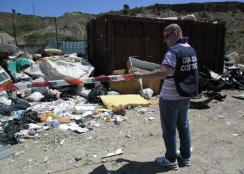 Discarica abusiva scoperta nei pressi del depuratore di Amendolara