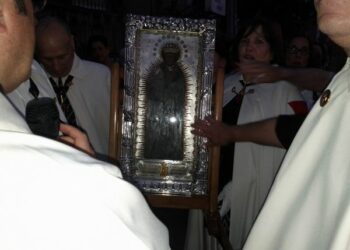 Il quadro della Madonna di Capo Colonna a Ciro’ Marina