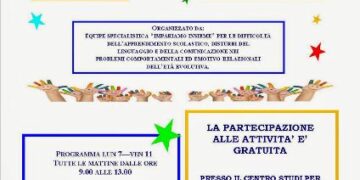 Al via il campus Crescere insieme