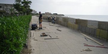 Al via lavori di riqualificazione lungomare Nord a Ciro’ Marina