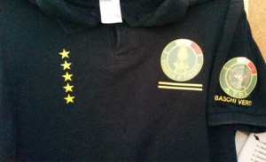 Maglietta falsa fiamme gialle