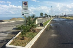 Riqualificazione spartitraffico via Torrenova