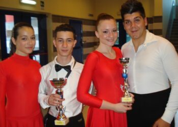 Le coppie della Krimisa Ginnik Club protagonisti all’Italian Golden Cup