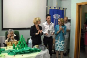 Famiglia Romeo premiano allievo