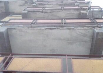 Residence Garden, cadono calcinacci: situazione drammatica