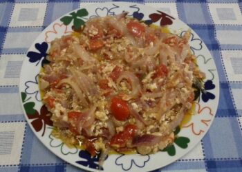 Chef per un giorno, terza ricetta della signora Vittoria: ‘a cipuddata’