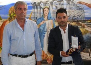 Stella d’oro per meriti sportivi al Comune di Ciro’ Marina