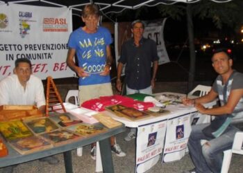 Tossicodipendenze, gazebo informativo e divulgativo a Ciro’ Marina