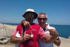 2 prova canna da riva Uccialì Fishing Team