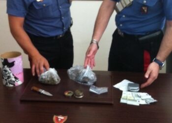 Finisce agli arresti domiciliari, giovane crotonese con coltello e droga