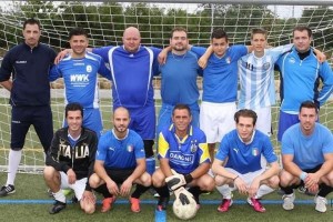 la squadra Amici di Francesco