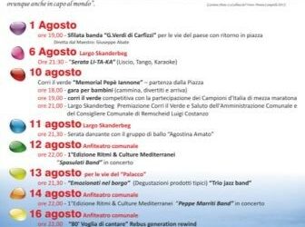 Carfizzi, pronto il calendario delle manifestazioni estive