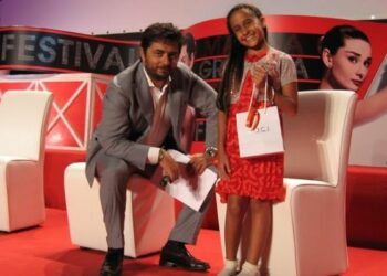 La rossanese Denise Sapia calca il red carpet del Magna Graecia Film Festival