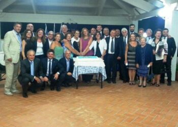Passaggio della campana del lions club Ciro’ Krimisa