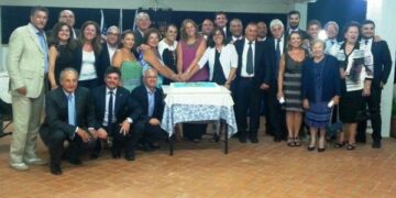 Passaggio della campana del lions club Ciro’ Krimisa