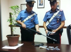 Materiale sequestrato