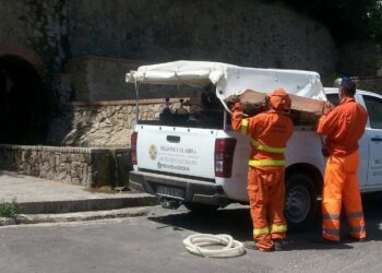 Coppa e Monte Sanguigno in cenere