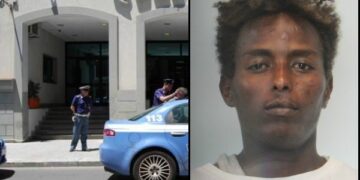 Somalo denunciato a Torino per danneggiamento preso a Crotone