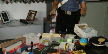 Scoperto laboratorio di ordigni artigianali nel cosentino