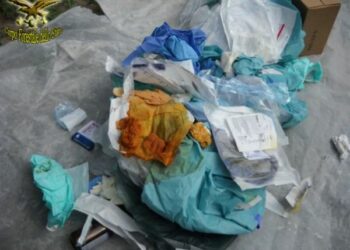 Rocca di Neto, rifiuti sanitari pericolosi nei normali cassonetti – FOTO