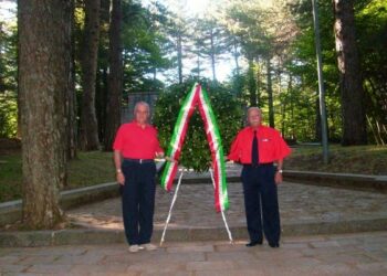 Anniversario ferimento Garibaldi, delegazione strongololese in visita al Cippo