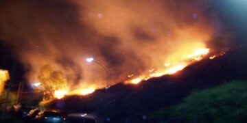 Mezzanotte di fuoco e di paura a  Sant’Elia