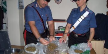 Crotone: getta droga dal balcone, ma non evita l’arresto